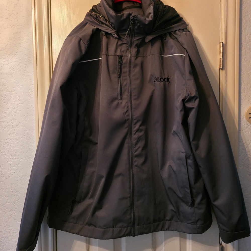 Glock Gray Hooded Jacket